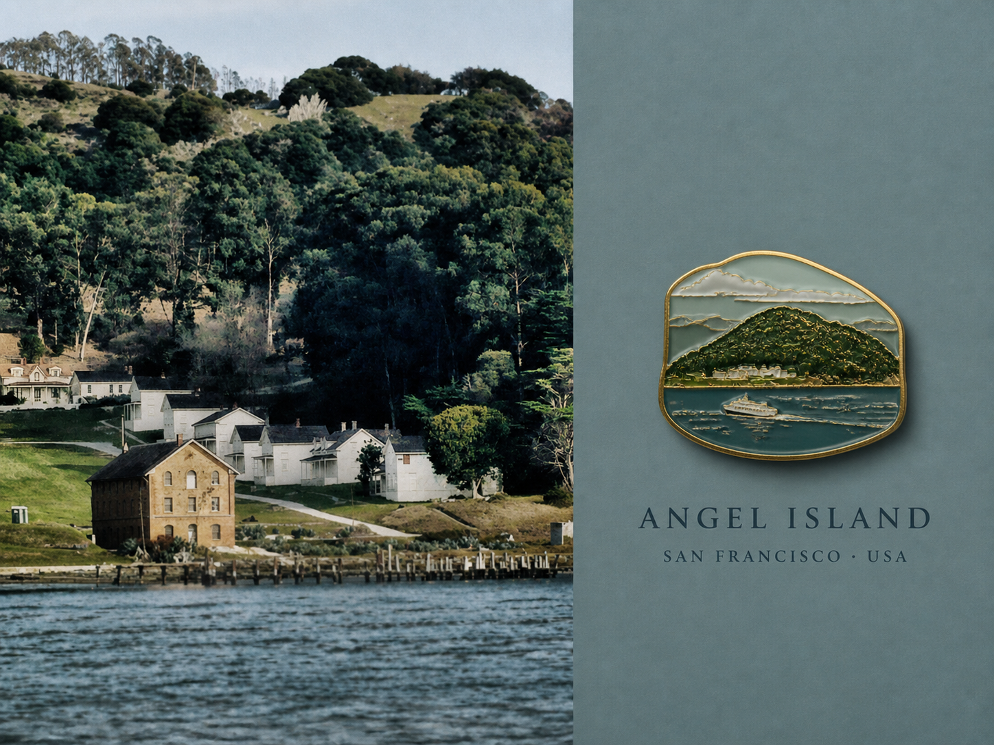 Angel Island collectible travel poster